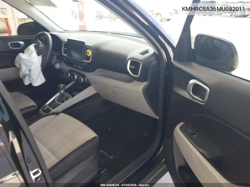 2021 Hyundai Venue Sel/Denim VIN: KMHRC8A36MU082011 Lot: 42626724