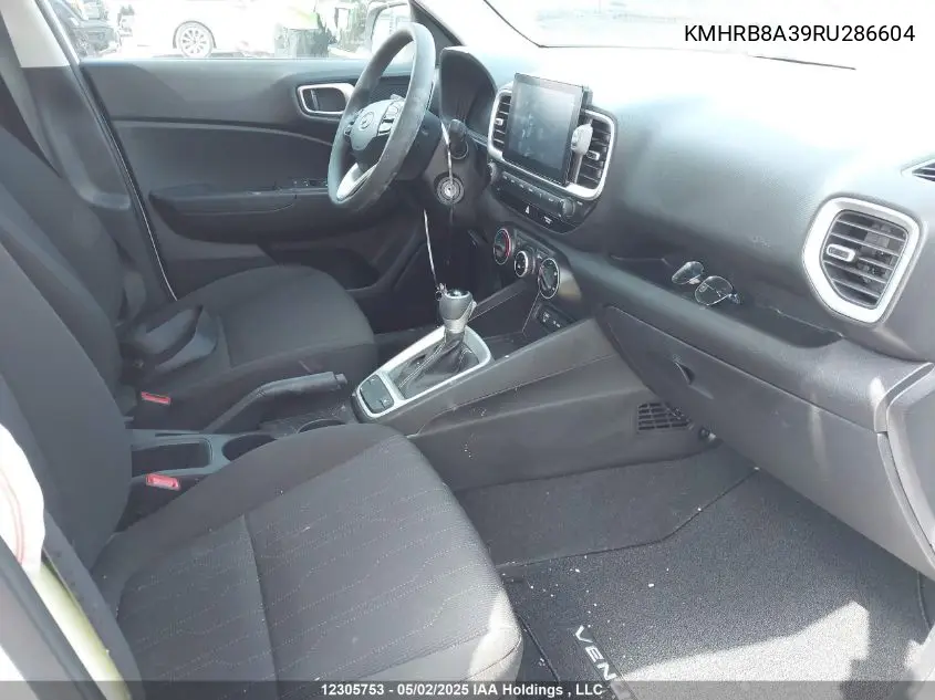2024 Hyundai Venue Essential VIN: KMHRB8A39RU286604 Lot: 12305753