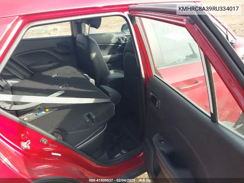 2024 Hyundai Venue Limited VIN: KMHRC8A39RU334017 Lot: 41509537