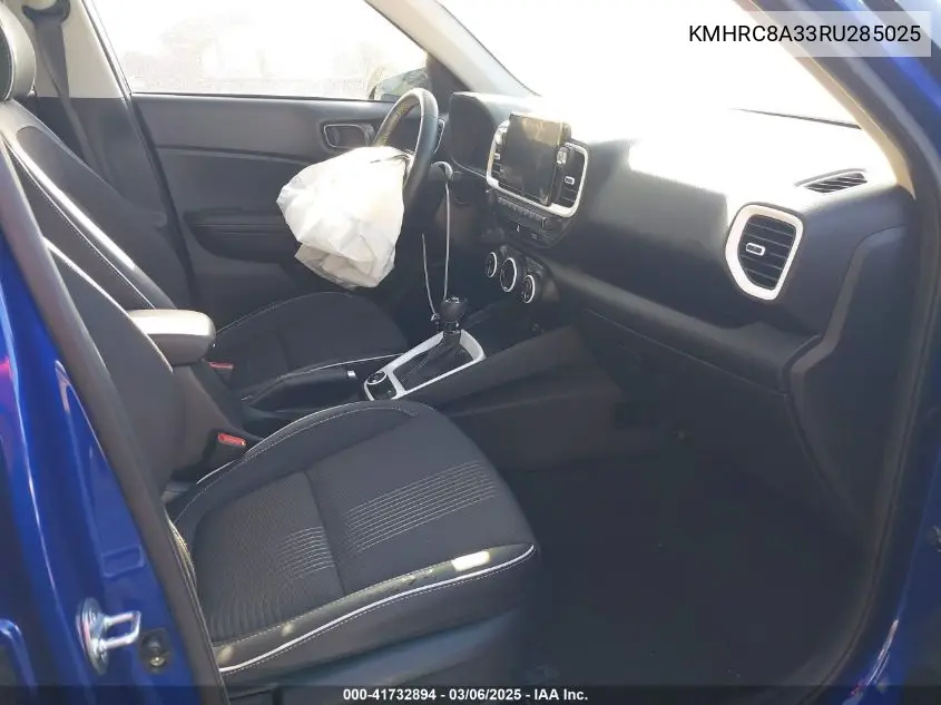 2024 Hyundai Venue Limited VIN: KMHRC8A33RU285025 Lot: 41732894