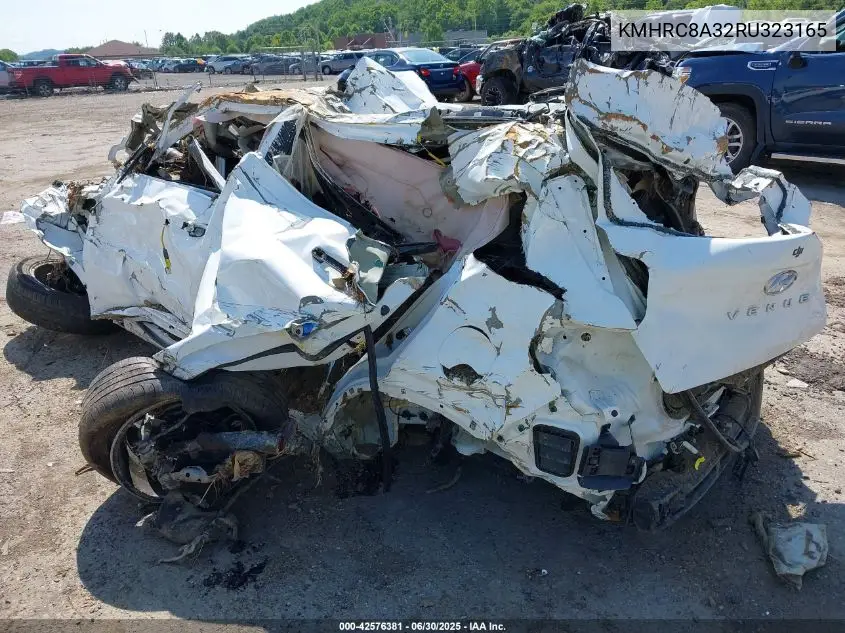 2024 Hyundai Venue Sel/Limited VIN: KMHRC8A32RU323165 Lot: 42576381