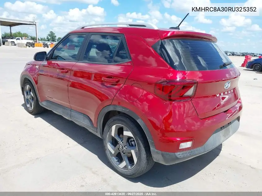 2024 Hyundai Venue Limited VIN: KMHRC8A30RU325352 Lot: 42613438