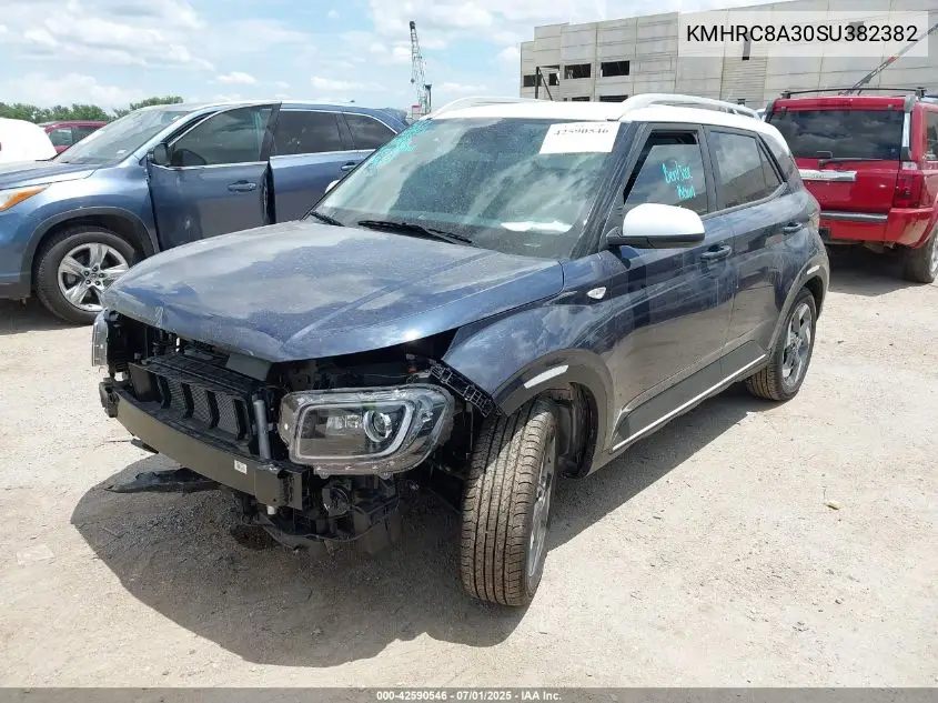 2025 Hyundai Venue Limited VIN: KMHRC8A30SU382382 Lot: 42590546