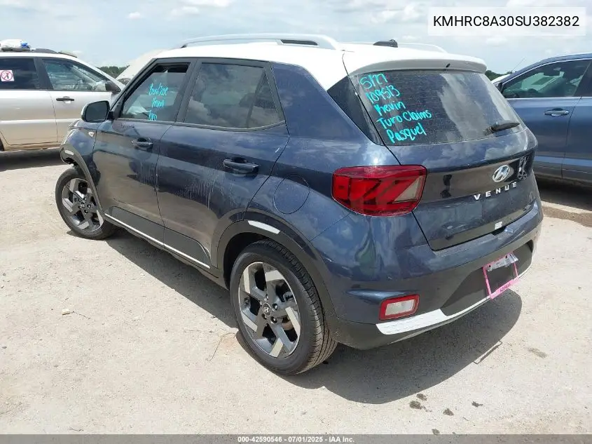 2025 Hyundai Venue Limited VIN: KMHRC8A30SU382382 Lot: 42590546
