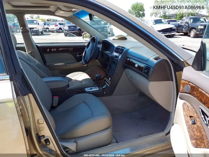 2001 Hyundai Xg300 VIN: KMHFU45091!086966 Lot: 42331492
