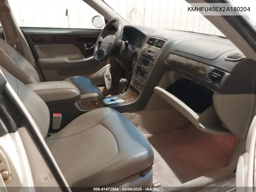 2002 Hyundai Xg350 L VIN: KMHFU45EX2A180204 Lot: 41472564