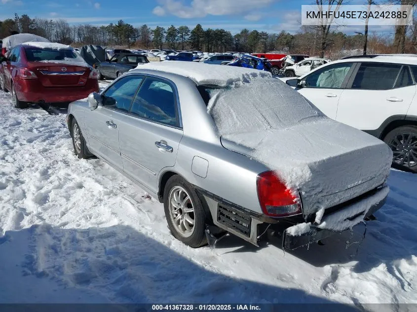 2003 Hyundai Xg350 L VIN: KMHFU45E73A242885 Lot: 41367328