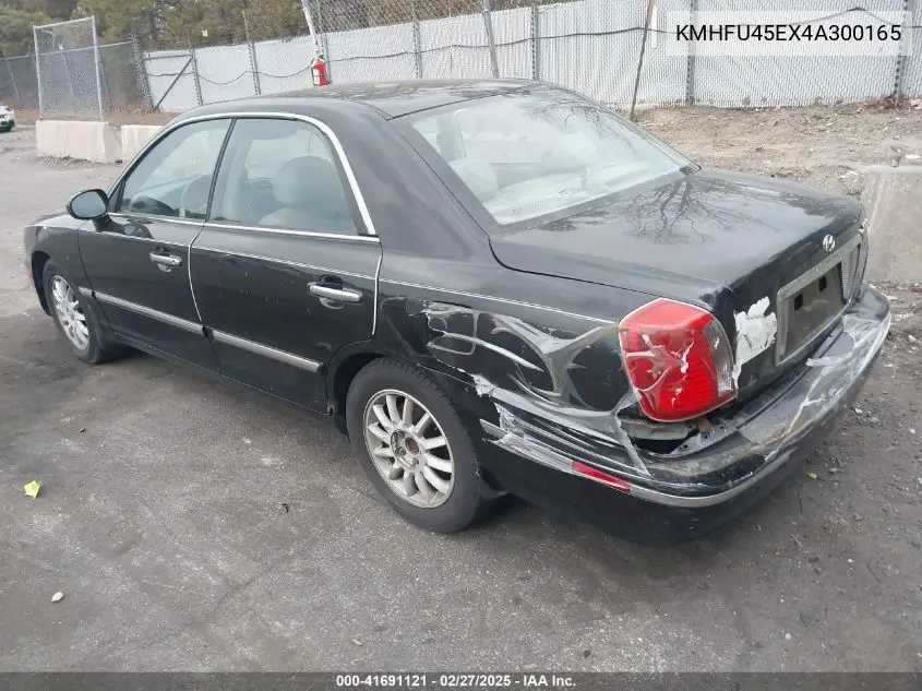 2004 Hyundai Xg350 L VIN: KMHFU45EX4A300165 Lot: 41691121
