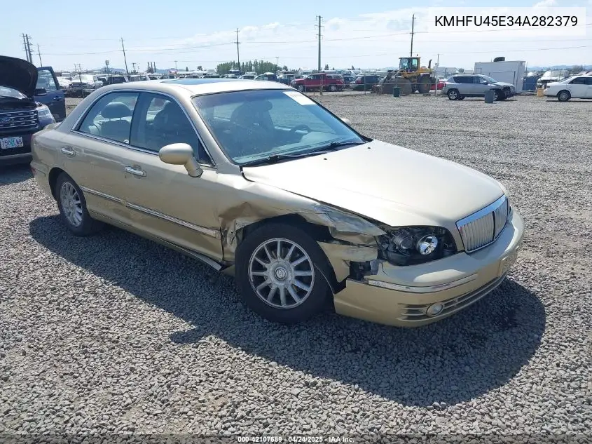 2004 Hyundai Xg350 L VIN: KMHFU45E34A282379 Lot: 42107689