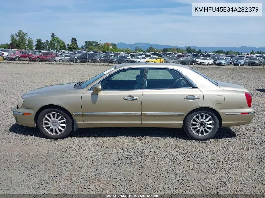 2004 Hyundai Xg350 L VIN: KMHFU45E34A282379 Lot: 42107689