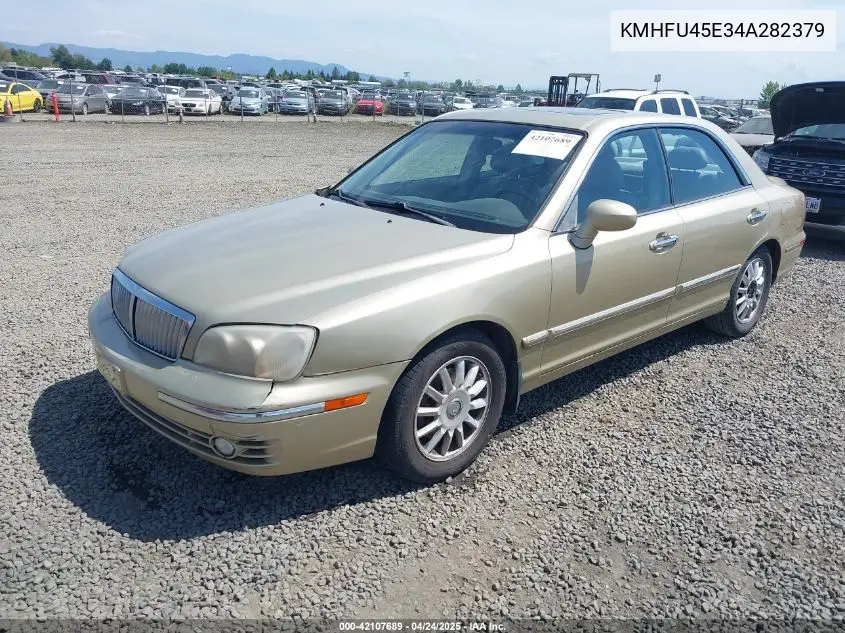 2004 Hyundai Xg350 L VIN: KMHFU45E34A282379 Lot: 42107689