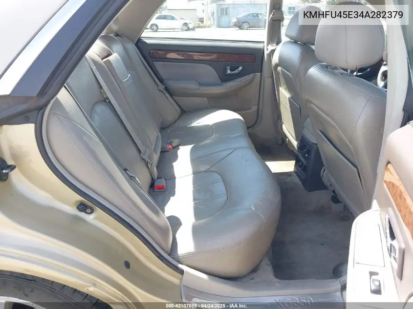 2004 Hyundai Xg350 L VIN: KMHFU45E34A282379 Lot: 42107689