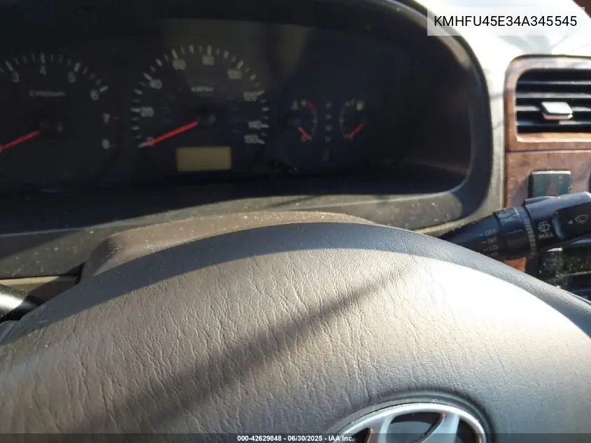 2004 Hyundai Xg350 L VIN: KMHFU45E34A345545 Lot: 42629848