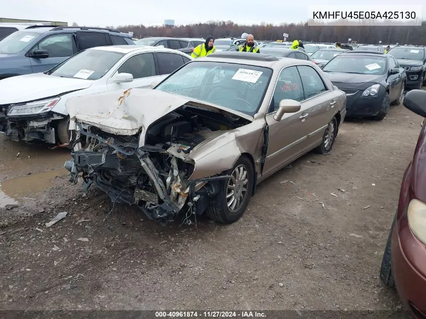 2005 Hyundai Xg350 L VIN: KMHFU45E05A425130 Lot: 40961874