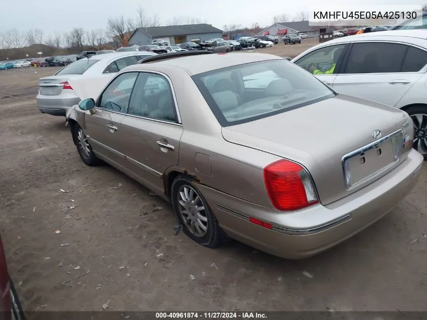 2005 Hyundai Xg350 L VIN: KMHFU45E05A425130 Lot: 40961874