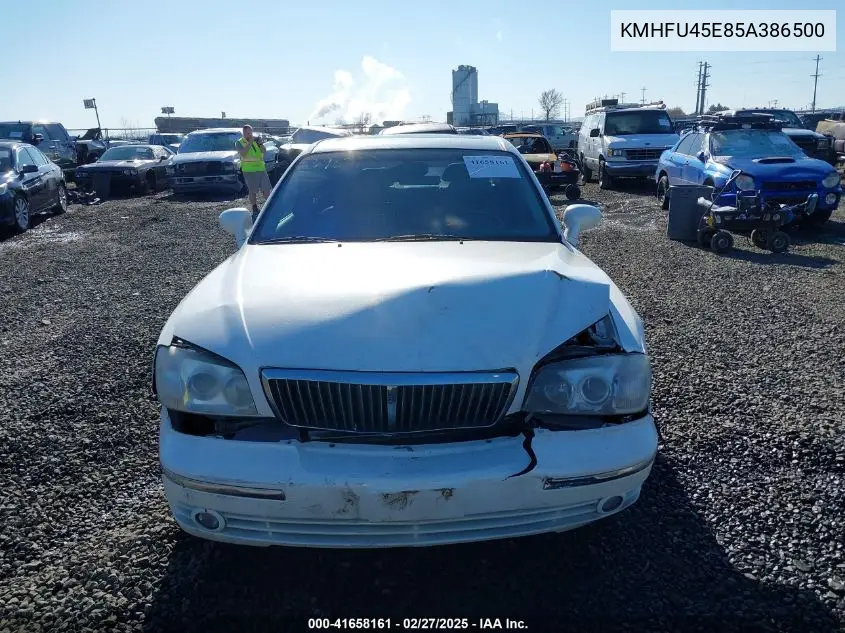 2005 Hyundai Xg350 L VIN: KMHFU45E85A386500 Lot: 41658161