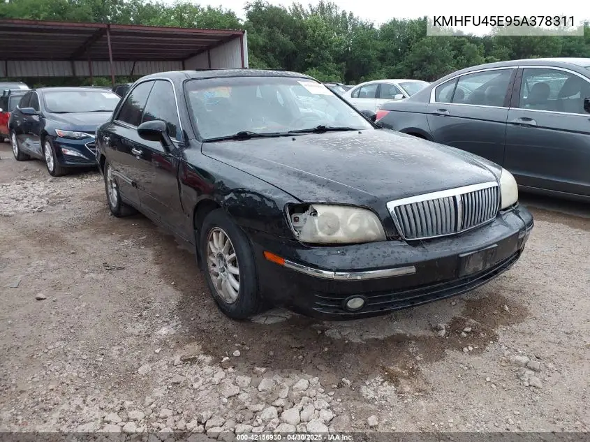 2005 Hyundai Xg350 L VIN: KMHFU45E95A378311 Lot: 42156930