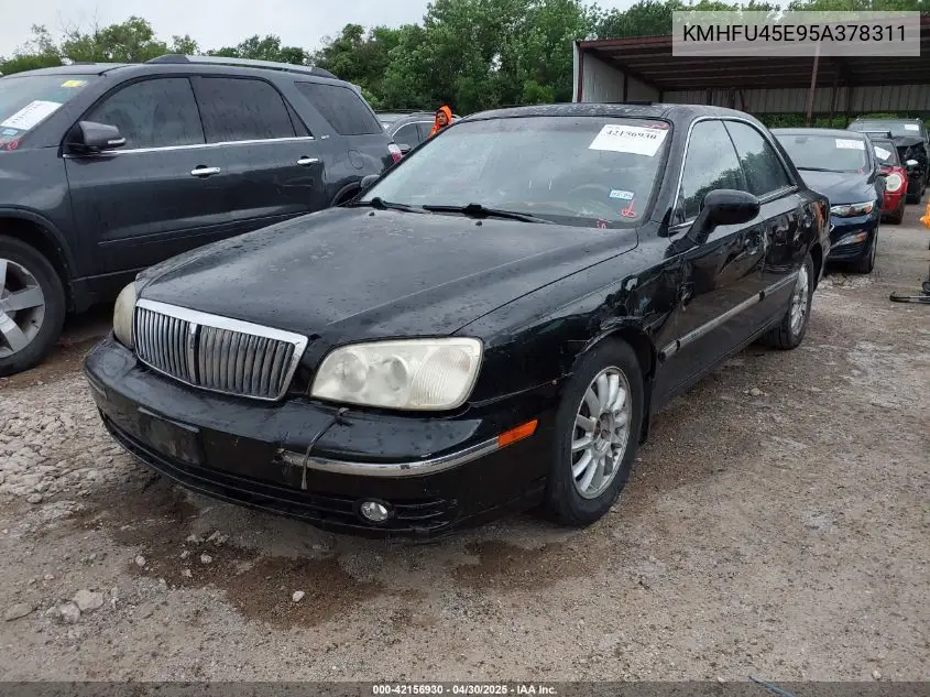 2005 Hyundai Xg350 L VIN: KMHFU45E95A378311 Lot: 42156930