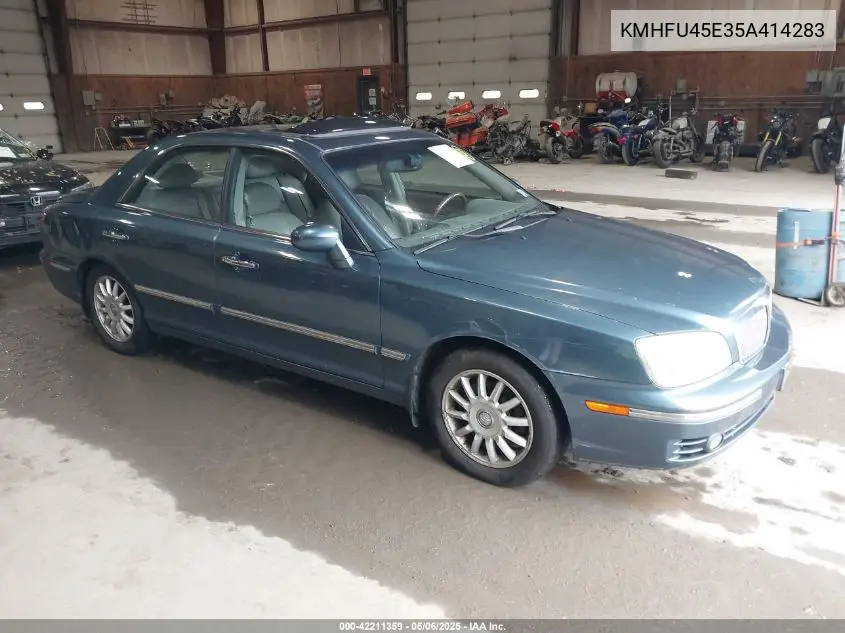 2005 Hyundai Xg350 L VIN: KMHFU45E35A414283 Lot: 42211359