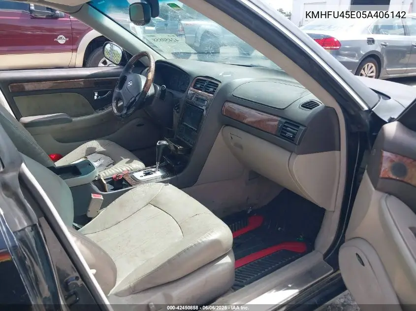2005 Hyundai Xg350 L VIN: KMHFU45E05A406142 Lot: 42450858
