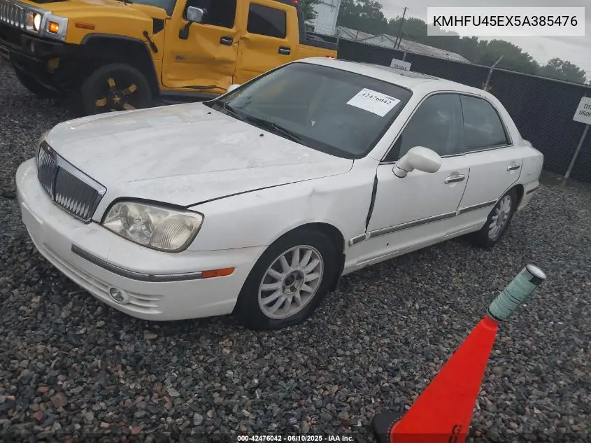 2005 Hyundai Xg350 L VIN: KMHFU45EX5A385476 Lot: 42476042