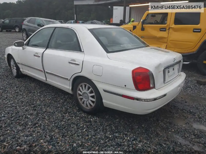 2005 Hyundai Xg350 L VIN: KMHFU45EX5A385476 Lot: 42476042