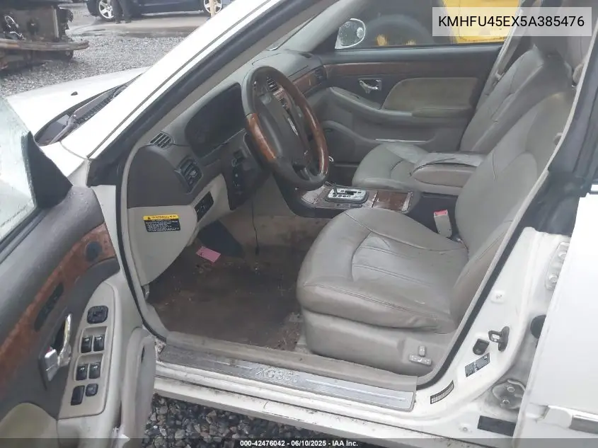 2005 Hyundai Xg350 L VIN: KMHFU45EX5A385476 Lot: 42476042