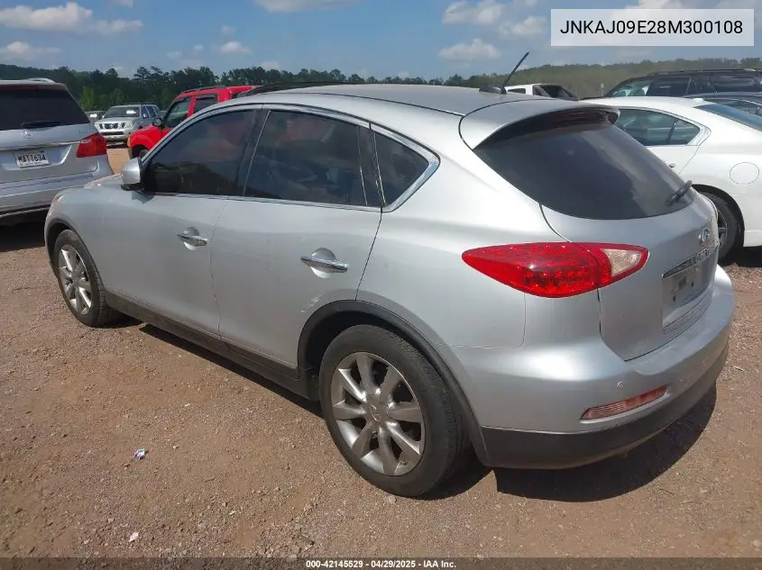 2008 Infiniti Ex35 Journey VIN: JNKAJ09E28M300108 Lot: 42145529
