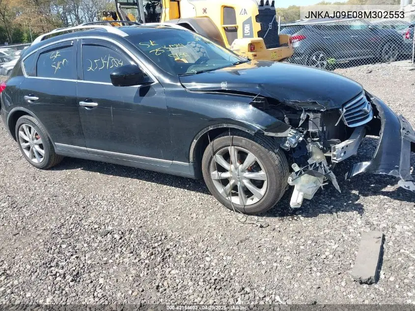 2008 Infiniti Ex35 Journey VIN: JNKAJ09E08M302553 Lot: 42154603