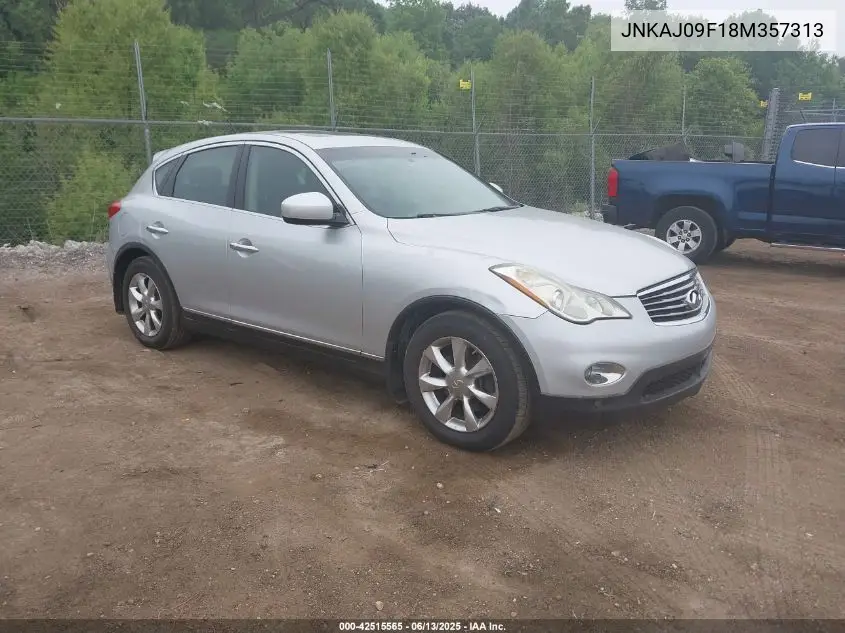 2008 Infiniti Ex35 Journey VIN: JNKAJ09F18M357313 Lot: 42515565