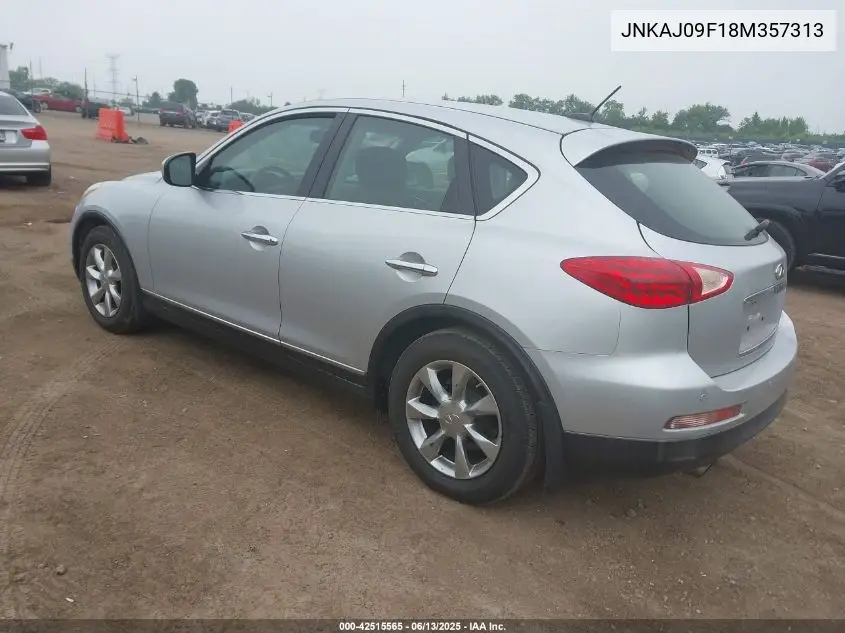 2008 Infiniti Ex35 Journey VIN: JNKAJ09F18M357313 Lot: 42515565