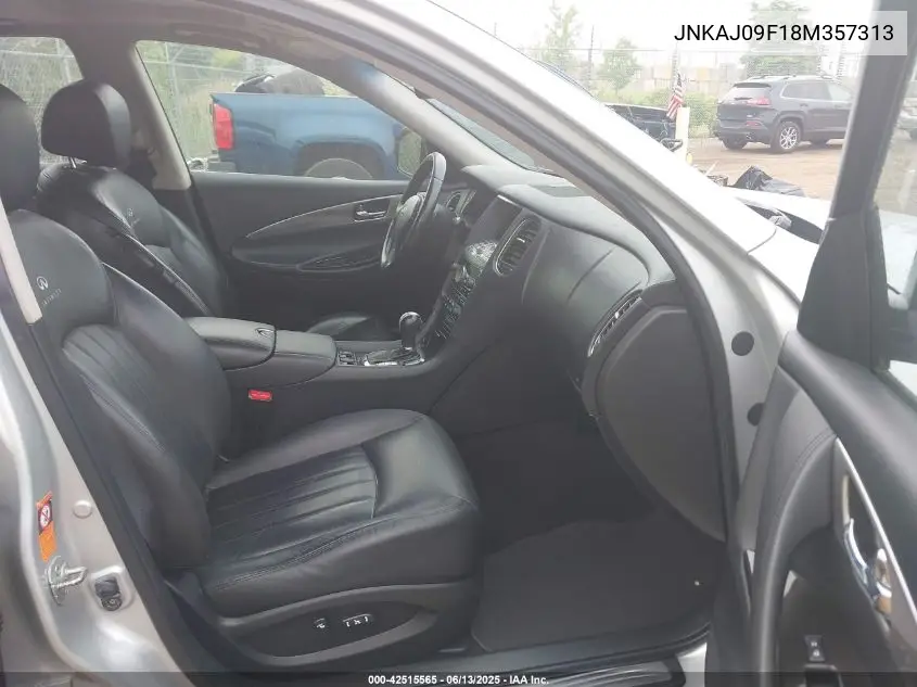 2008 Infiniti Ex35 Journey VIN: JNKAJ09F18M357313 Lot: 42515565