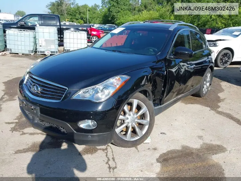 2008 Infiniti Ex35 Journey VIN: JNKAJ09E48M302426 Lot: 42653358