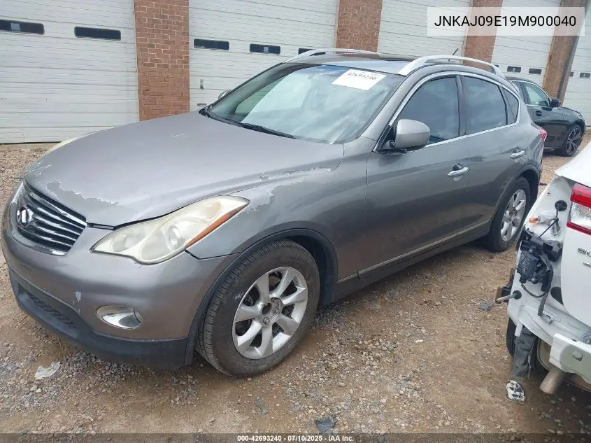 2009 Infiniti Ex35 Journey VIN: JNKAJ09E19M900040 Lot: 42693240