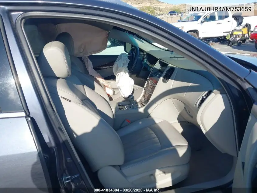 2010 Infiniti Ex35 Journey VIN: JN1AJ0HR4AM753659 Lot: 41834304
