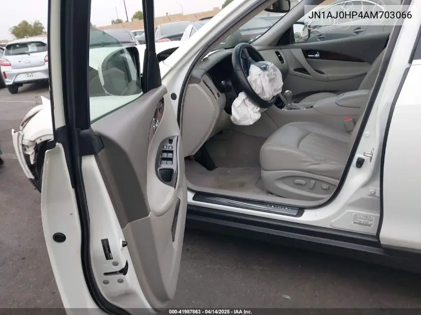 2010 Infiniti Ex35 Journey VIN: JN1AJ0HP4AM703066 Lot: 41987863