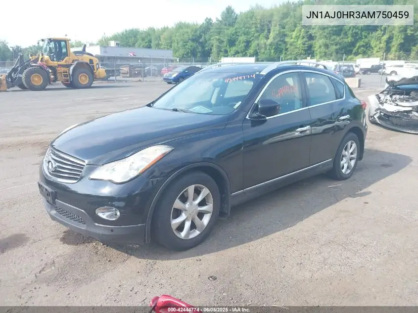 2010 Infiniti Ex35 Journey VIN: JN1AJ0HR3AM750459 Lot: 42444774