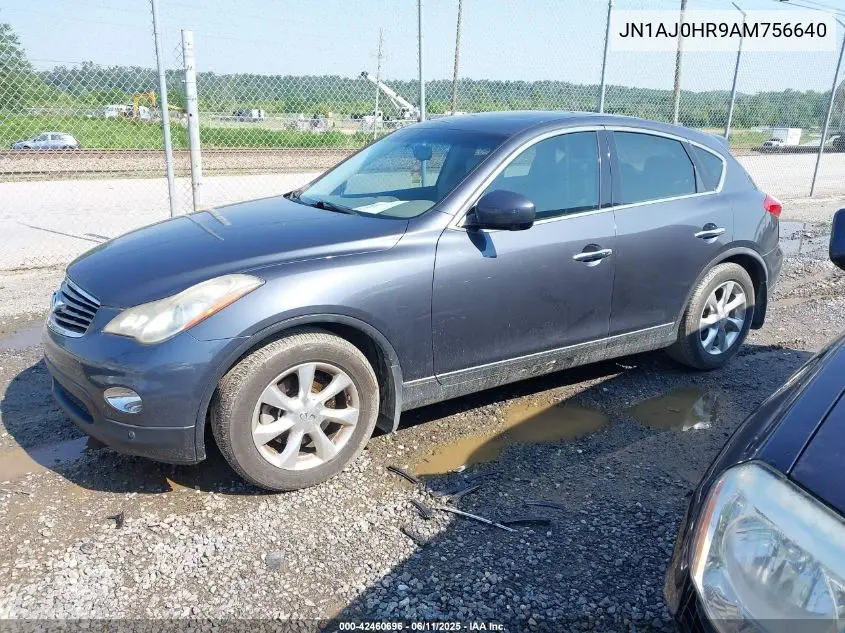 2010 Infiniti Ex35 Journey VIN: JN1AJ0HR9AM756640 Lot: 42460696