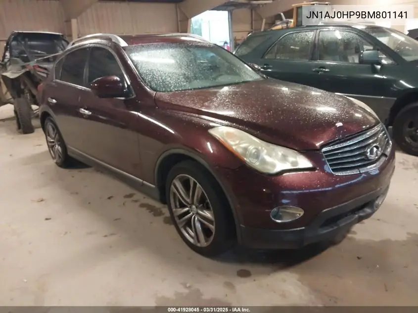 2011 Infiniti Ex35 Journey VIN: JN1AJ0HP9BM801141 Lot: 41928045