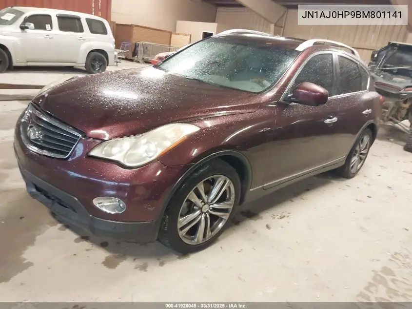 2011 Infiniti Ex35 Journey VIN: JN1AJ0HP9BM801141 Lot: 41928045