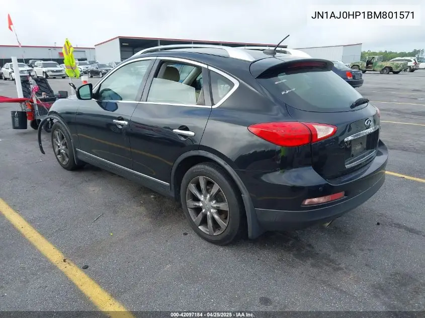 2011 Infiniti Ex35 Journey VIN: JN1AJ0HP1BM801571 Lot: 42097184