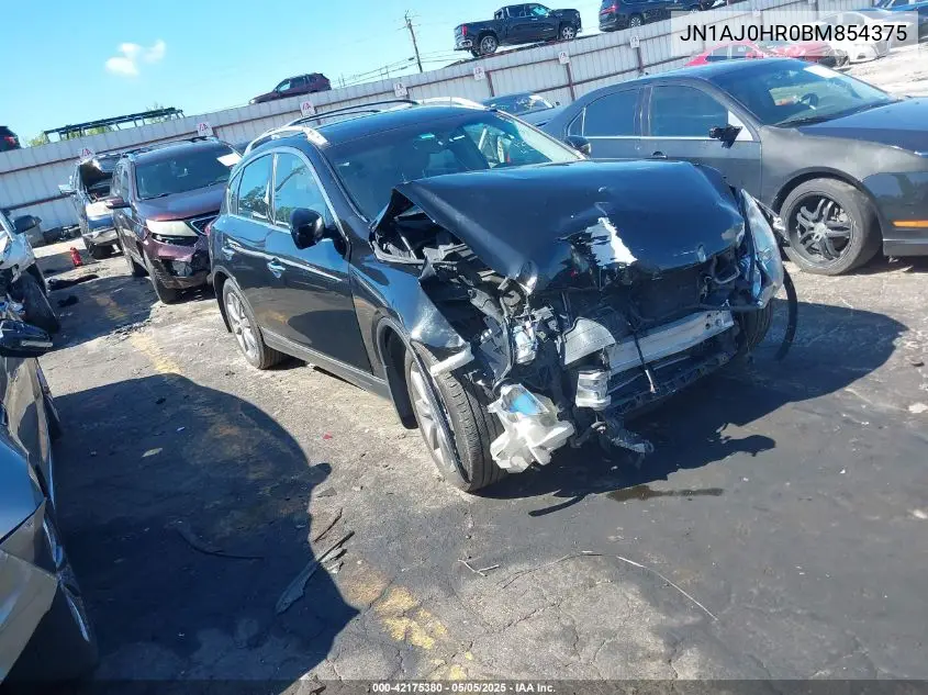 2011 Infiniti Ex35 Journey VIN: JN1AJ0HR0BM854375 Lot: 42175380