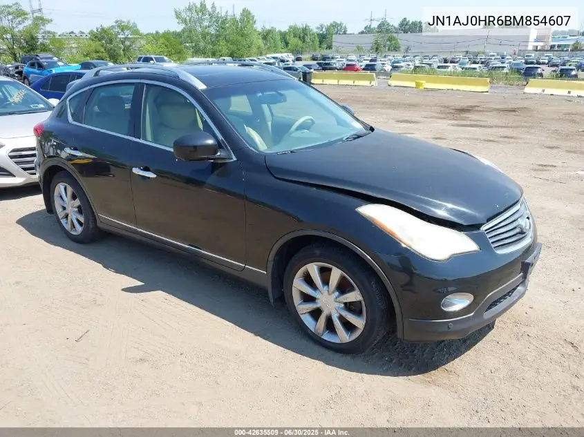 2011 Infiniti Ex35 Journey VIN: JN1AJ0HR6BM854607 Lot: 42635509