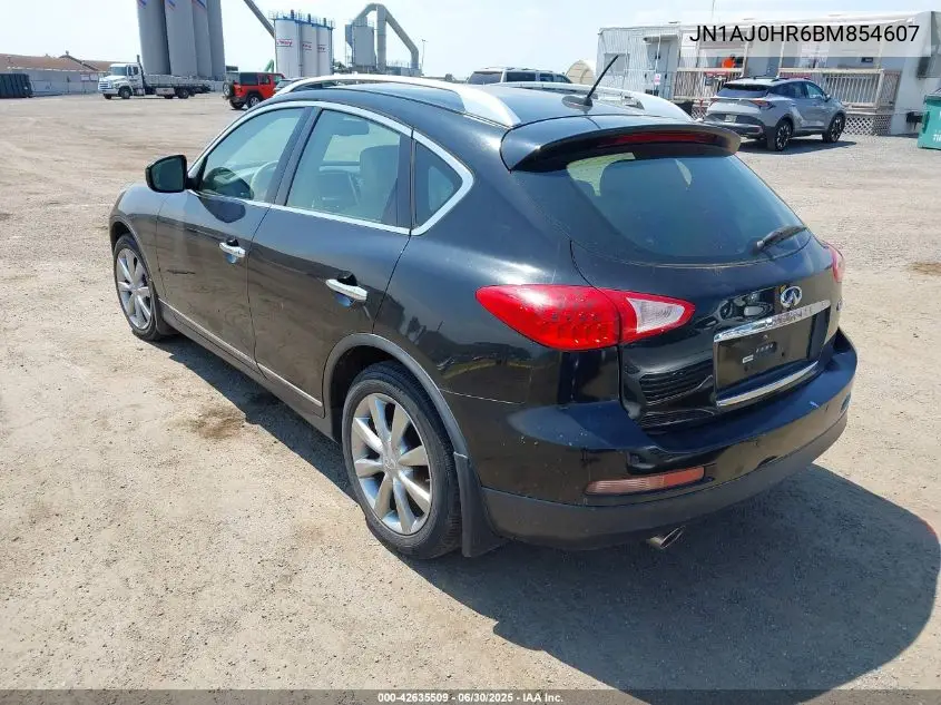 2011 Infiniti Ex35 Journey VIN: JN1AJ0HR6BM854607 Lot: 42635509
