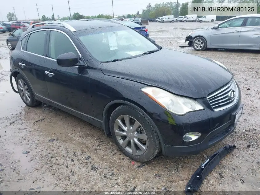 2013 Infiniti Ex37 VIN: JN1BJ0HR3DM480125 Lot: 42093497