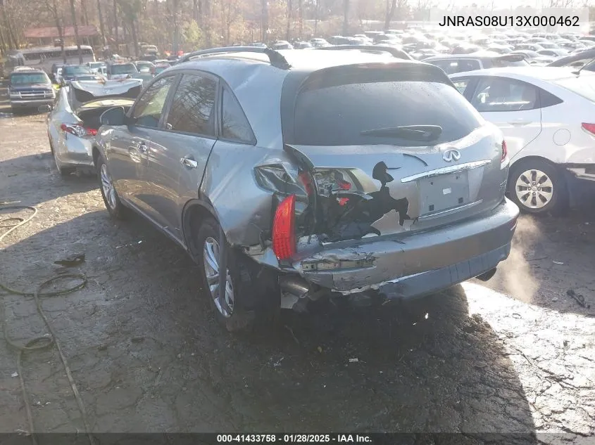 2003 Infiniti Fx35 VIN: JNRAS08U13X000462 Lot: 41433758