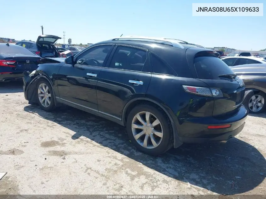 2005 Infiniti Fx35 VIN: JNRAS08U65X109633 Lot: 41957837