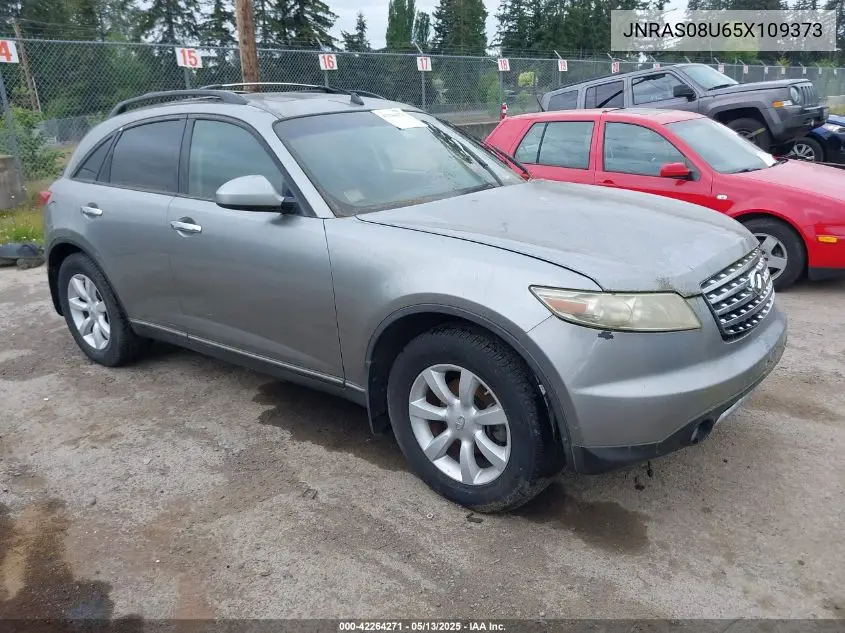 2005 Infiniti Fx35 VIN: JNRAS08U65X109373 Lot: 42264271