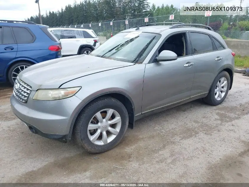 2005 Infiniti Fx35 VIN: JNRAS08U65X109373 Lot: 42264271