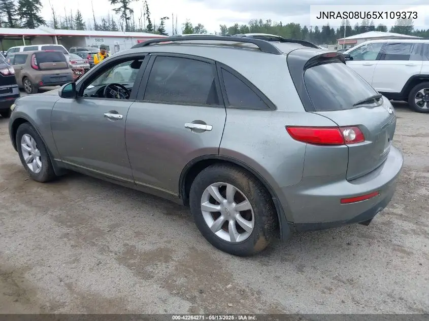 2005 Infiniti Fx35 VIN: JNRAS08U65X109373 Lot: 42264271